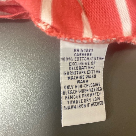 Polo by Ralph Lauren Red and White Short Sleeve Tee - Picture 11 of 11